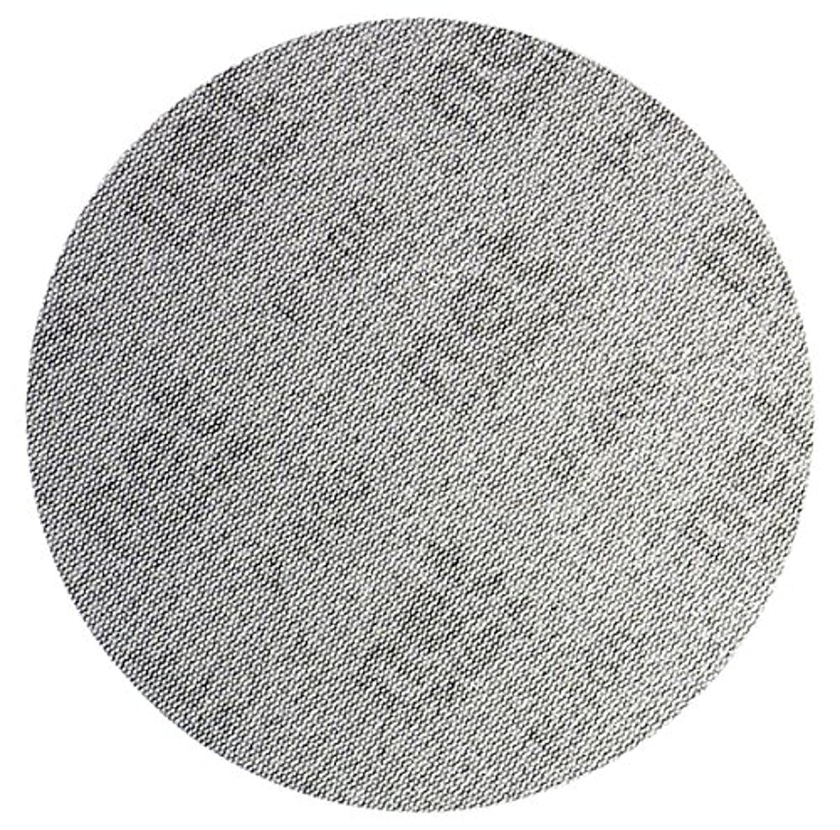 Mirka AE24105080 Autonet Sanding Disc - 150mm Grip - P80 Grit - Körnung: Aluminiumoxid auf Kunstharz über Kunstharz - PA Netz / PES Netz - Beschichtung: Geschlossen - Grau - Packung enthält 50 Stück