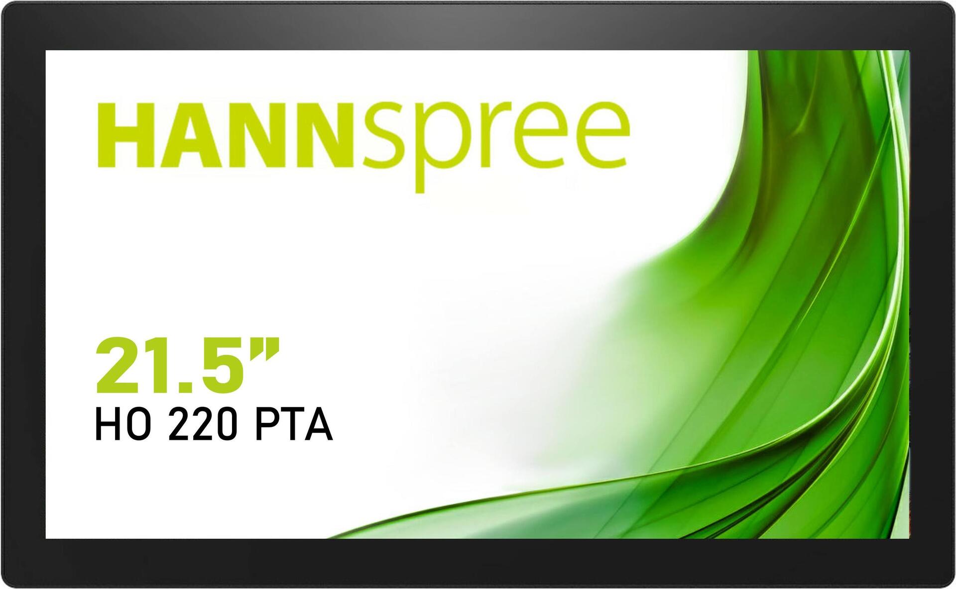 Hannspree Open Frame HO 220 PTA Interaktiver Flachbildschirm 54,6 cm (21.5 ) LED 400 cd/m² Full HD Schwarz Touchscreen [Energieklasse E] (HO220PTA)
