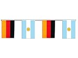 Flaggenfritze® Freundschaftskette Deutschland - Argentinien