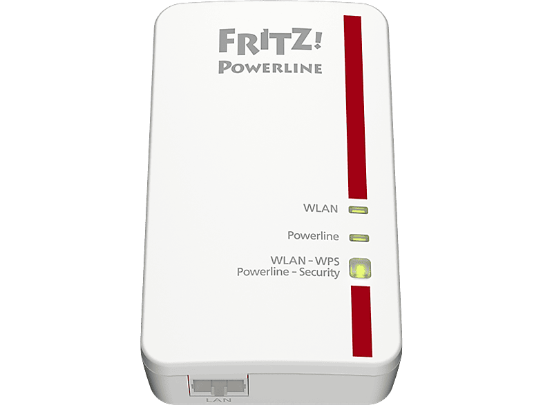 AVM FRITZ!Powerline 1240E WLAN Set Powerline Adapter 1200 Mbit/s Kabellos und Kabelgebunden