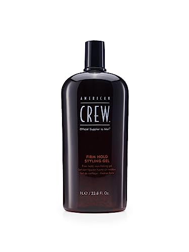 American Crew Firm Hold Haar Styling Gel, 1er Pack (1 x 1L)