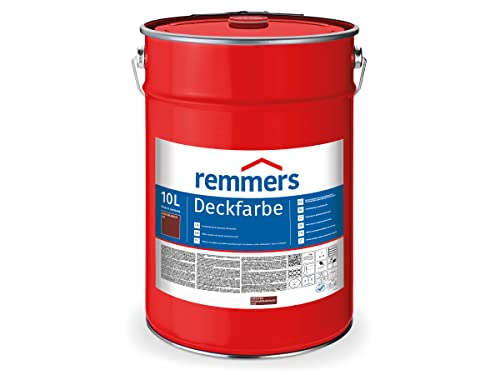 Remmers Deckfarbe Farbton skandinavisch Rot Größe L 10l 3623