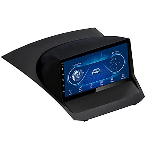 PLOKM Android Autoradio mit Canbus Navi WiFi MP5-Player für Ford Fiesta 2009-2017 9 Zoll Auto Radio mit Bluetooth und USB