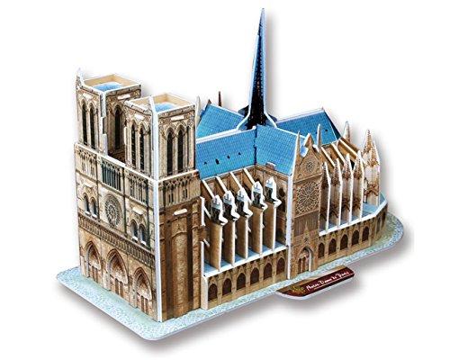 3D Puzzle - Notre-Dame in Paris (Schwierigkeit : 4/8)