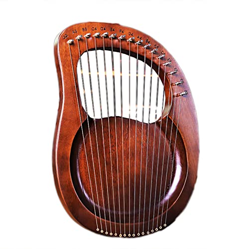 UNbit 8/11/15 Saitenleier Ahornholz Musikinstrument for Kinder Erwachsene Anfänger Professionelle Leier Harfe (Color : 3)