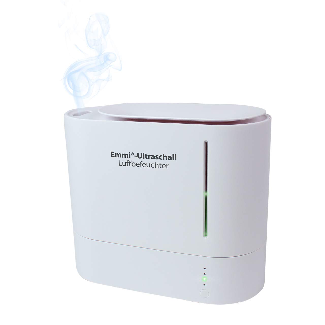 Emmi-Ultraschall Luftbefeuchter "oval" - für Kinderzimmer, Wohnzimmer, Schlafzimmer, Büro - Für ein besseres Raumklima