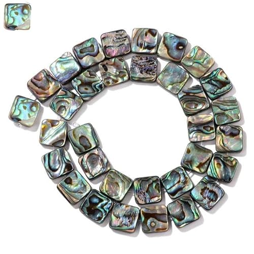 Natürliche Abalone-Muschelperlen, hochwertige bunte runde Stern-Herz-Perlen, Charm-Anhänger für Schmuckherstellung, DIY-Halskette, Armband, Nr. 4, 5 Stück
