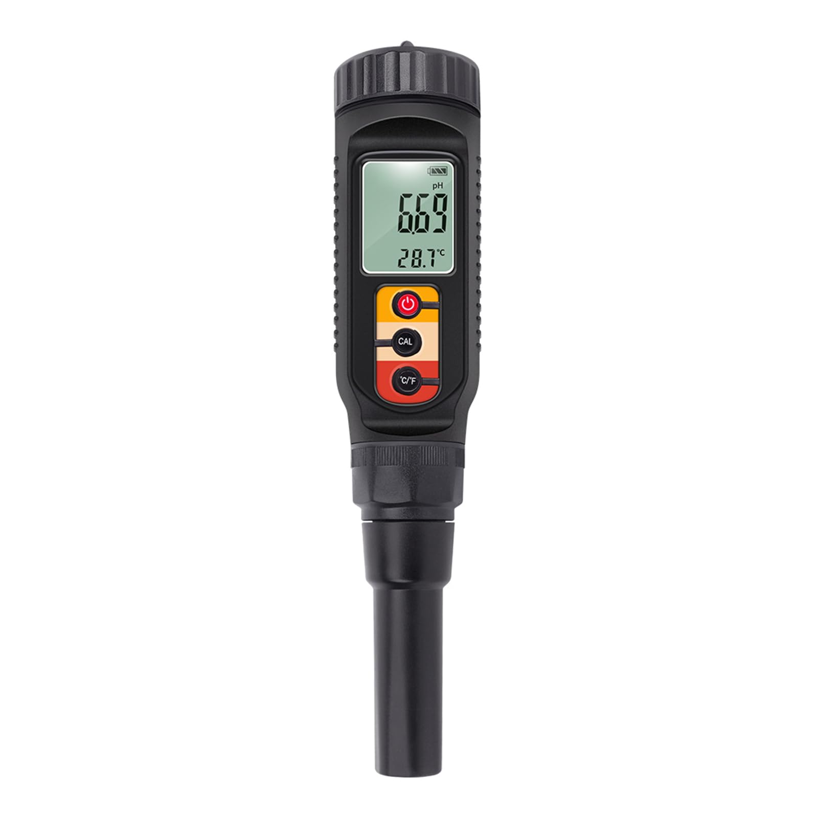 LED Digitalmessgerät 0-14 Temperatur Säure Analysator Messgerät Hand Bodendetektor Betrieben (NICHT Lieferumfang Enthalten) Landwirtschafts Temperaturmonitor