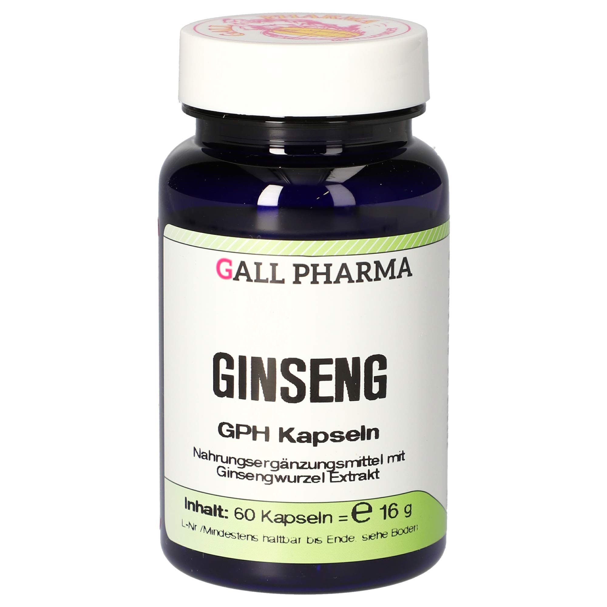 Gall Pharma Ginseng GPH Kapseln , 1er Pack (1 x 60 Stück)