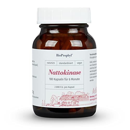 BioProphyl® Nattokinase - 2.000 FU - 100 mg Nattokinase - 180 vegetarische Kapseln