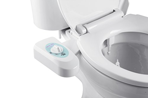 BisBro Deluxe Bidet 1000 | Dusch-WC zur optimalen Intimpflege | Einfach unter dem Klodeckel installieren | funktioniert ohne Strom | ideale Hygiene durch Wasser | Sparen Sie Toilettenpapier