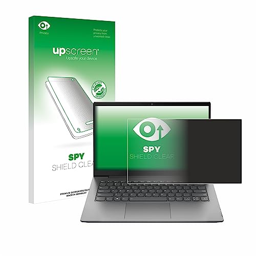 upscreen Anti-Spy Blickschutzfolie kompatibel mit Lenovo ThinkPad T14 Gen 2 Privacy Screen Sichtschutz Displayschutz-Folie