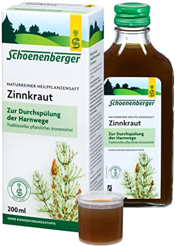 Schoenenberger Naturreiner Heilpflanzensaft Zinnkraut (2 x 200 ml)