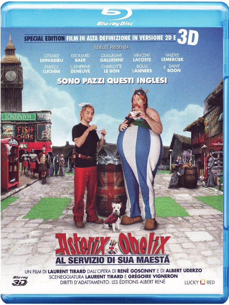 Asterix & Obelix al servizio di sua maestà (2D+3D) (special edition) [Blu-ray] [IT Import]
