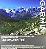 Garmin Karten TOPO Transalpine+ PRO-topografische Vektorkarte zum Wandern und Radfahren für die östlichen Alpen im Maßstab 1:25.000, schwarz, M, 010-11404-05
