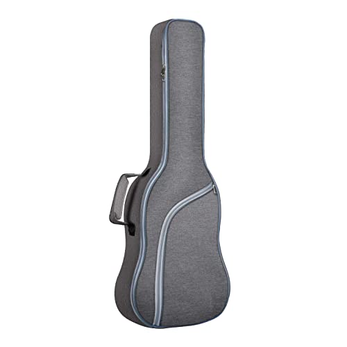 E-Gitarre, Tasche, 12 mm, doppelte Schulterpolster, verstellbar, für E-Gitarre, Bassgitarre und mehr