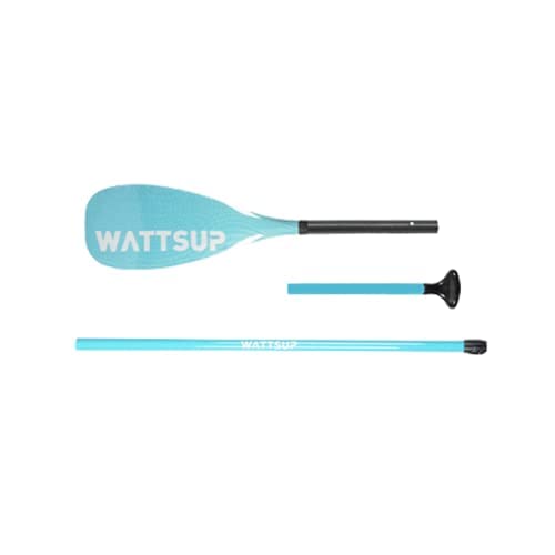 WATTSUP - PB-WPAD627 - Paddel Sup, 3 Abschnitte - Carbon Pure - verstellbar 165 bis 215 cm - Gewicht 650 g