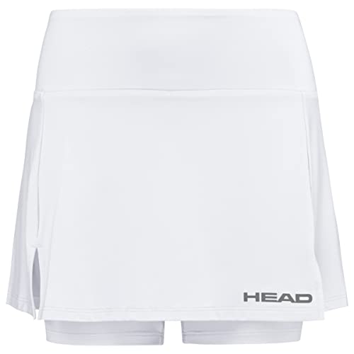 HEAD Damen Club Basic Skirt W, White, XX-Large
