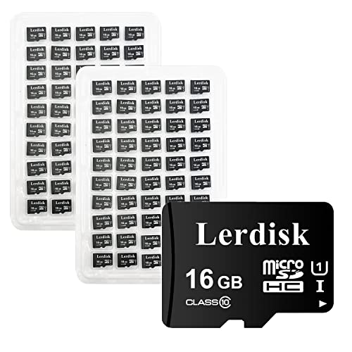 Lerdisk Micro-SD-Karte von der 3C Gruppe autorisiertes Lizenzprodukt (16 GB, 100 Stück)