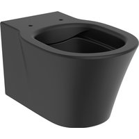Ideal Standard Wand-Tiefspül-WC Connect Air ohne Spülrand Schwarz