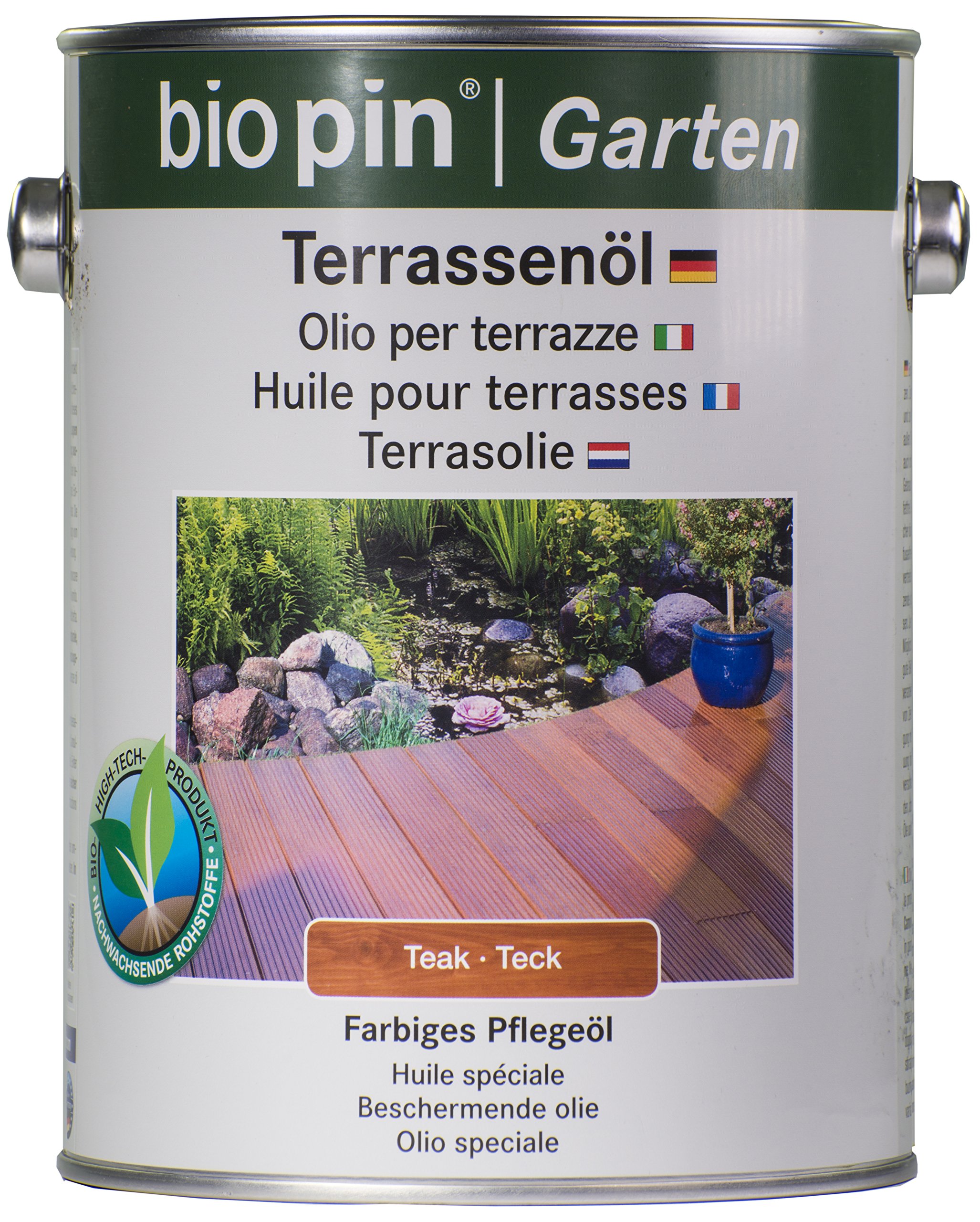 Biopin Terrassenöl 2,50 l teak