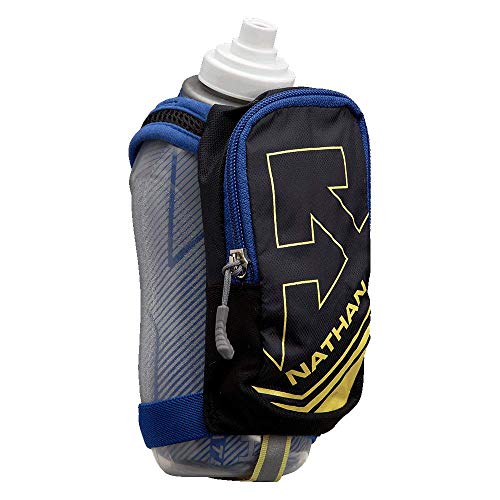 Nathan SpeedDraw Plus Isolierflasche, Handlauf-Wasserflasche, grifffrei für Läufer, Wandern etc