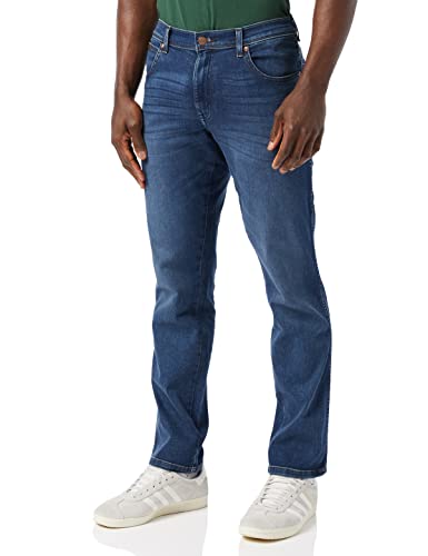 Wrangler Men's Texas Slim SILKYWAY Jeans, Yellow, W46 / L30