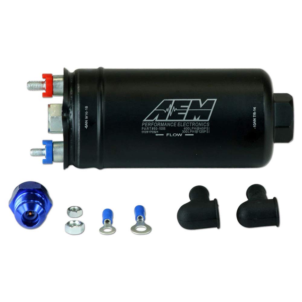 AEM 50-1005 Hochdruck-Kraftstoffpumpe Inline, Schwarz