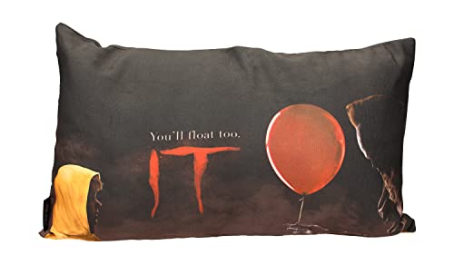 DIRAC Kissen You'll Float Too rechteckig Cushion It (2017) offizielle Merchandising Referenz DD Heimtextilien Unisex Erwachsene Mehrfarbig (Mehrfarbig), Einheitsgröße