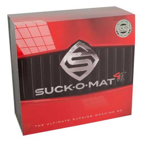 Suck-O-Mat 2.0 - Blowjob Maschine für freihändige Masturbation, verschiedene Saugmodi für ein realistisches Gefühl inkl. Fernbedienung