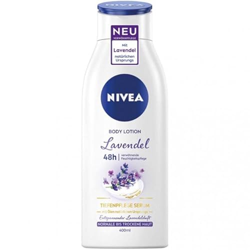 6er Pack - Nivea Body Lotion - Lavendel - 400ml