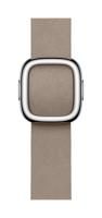 Apple Watch Band - Modernes Lederarmband - 41 mm - Mandel - Small