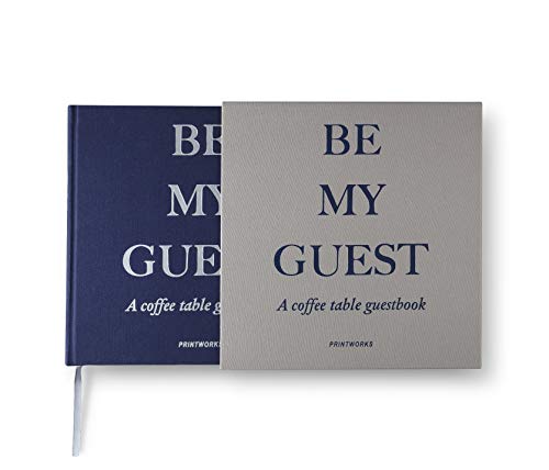 PrintWorks Guest Grey/Navy Coffee Table Books, OneSize
