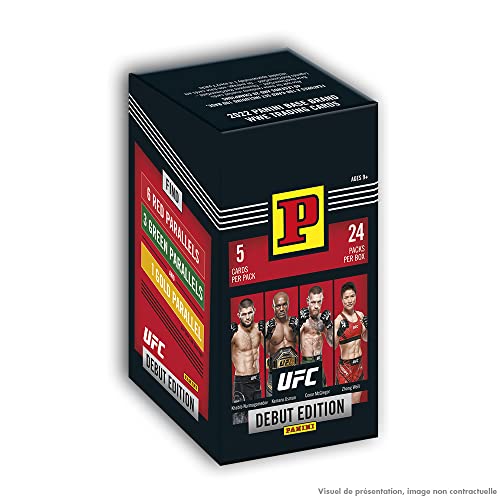 Panini x24 Packs UFC 2022 Debut Edition Sammelkartensammlung, 24 Packungen