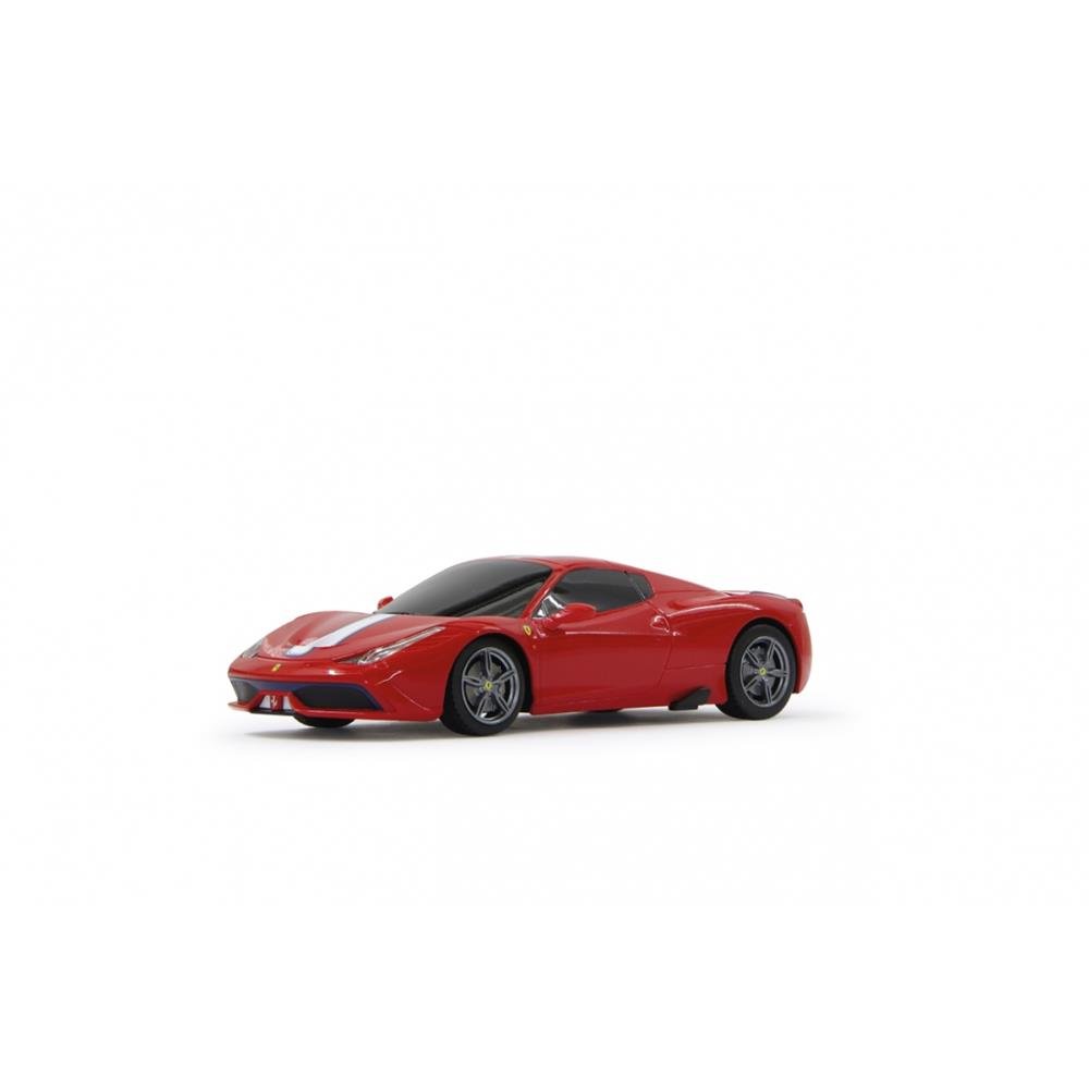 JAMARA 405033 - Ferrari 458 Speciale A 1:24 2,4Ghz - offiziell lizenziert, bis zu 1 Stunde Fahrzeit bei ca. 9 Km/h, perfekt nachgebildete Details, hochwertige Verarbeitung