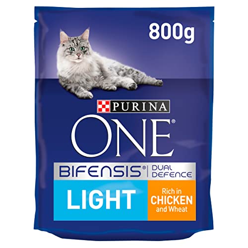 Purina One Light Chicken and Wheat 800 g, Pack of 4