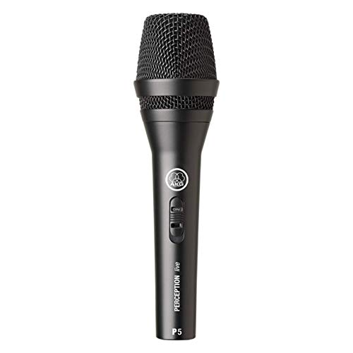 AKG P5s Professionelles dynamisches Live-Gesangsmikrofon mit Schalter