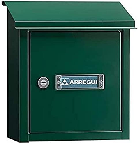 Arregui v-4090 – Briefkasten Stahl grün