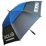 BIG MAX I-Dry Aqua Golf Regenschirm mit UV Schutz - 100% Wasserdicht (Blau)