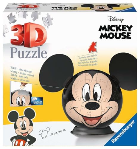 Ravensburger - Disney Mickey Mouse mit Ohren 72 Teile