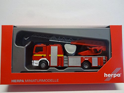 Herpa 92999 Man TGS M Fire Truck mit drehbaren Leiter Modell Set