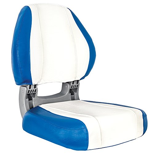 Oceansouth Sirocco Folding Boat Seat (Blue/White)