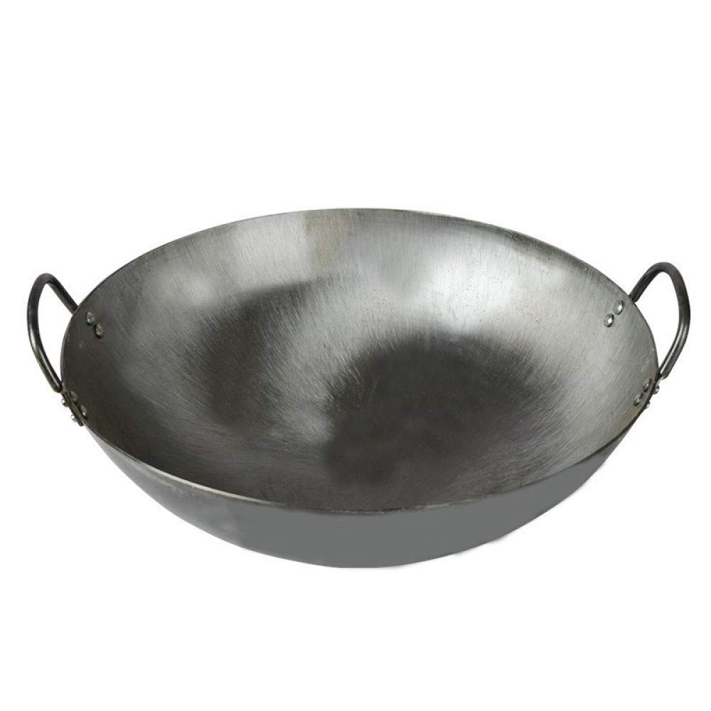 Chinesischer Wok Kitchen Craft Welt Der Aromen Antihaft-Induktionswok Kohlenstoffstahl Extra Groß,50cm