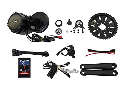 Bafang Latest BBSHD BBS03 48V 1000W 8fun Mittelmotor Ebike Bicycle Kit Tretlagerbreite:68mm with Colour Display