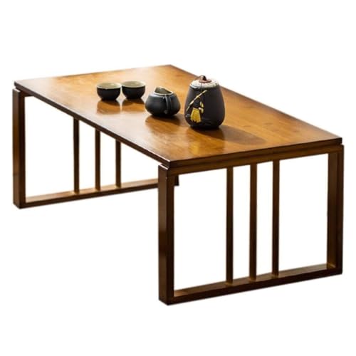 Couchtisch Tatami-Tisch Faltbarer Tee-Trinktisch Japanischen Tatami-Tisch Für Wohnzimmer Im Japanischen Stil Kleiner Couchtisch Home (Farbe : Wood Color, Größe : 99 * 46 * 33cm)