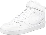Nike Court Borough MID 2 (GS) Sneaker, Weiß, 35.5 EU