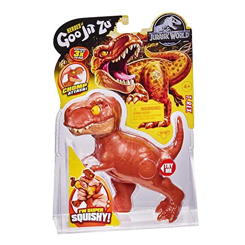 Grandi Giochi - GOO JIT Zu Dinosaurier Jurassic World 4 Verschiedene Figuren