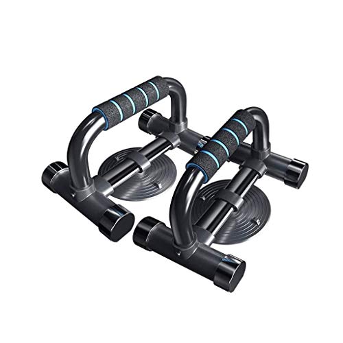 Stand with Adjustable Heights Includes Jump Rope Cushioned Foam Grip and Non-Skid Pad Ideal for Home Workout, Chest Tricep Bodyweight Training