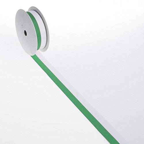 Vereinsband - grün, weiß - 40 mm x 25 m - 2436 40 91