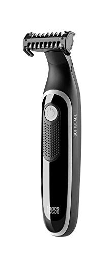 Teesa SOFTBLADE Wireless Rasiermaschine für Männer, 3 Längeneinstellungen Nass- und Trockenrasierer IPX5